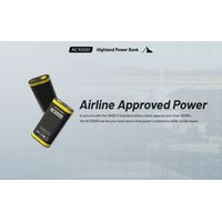 POWER BANK NITECORE NC10000+USB-C cable