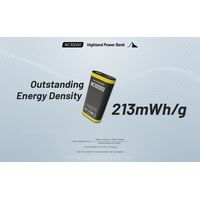 POWER BANK NITECORE NC10000+USB-C cable