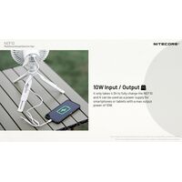 ΑΝΕΜΙΣΤΗΡΑΣ ΠΟΛΥΧΡΗΣΤΙΚΟΣ NITECORE NEF10 Grey