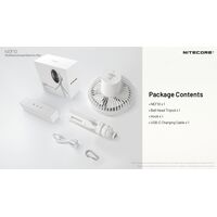 ΑΝΕΜΙΣΤΗΡΑΣ ΠΟΛΥΧΡΗΣΤΙΚΟΣ NITECORE NEF10 Grey