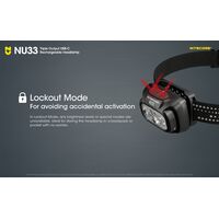 ΦΑΚΟΣ LED NITECORE HEADLAMP NU33