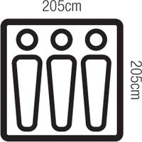 Σκηνή 3 Ατόμων Oztrail Tasman 3 Dome Blue