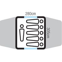 Σκηνή 6 Ατόμων Oztrail Tasman 6V Blue