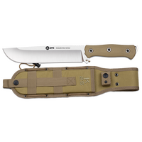 ΣΟΥΓΙΑΣ K25 G10/CNC machete. Coyote. Blade 22,00cm, 32670