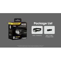 ΦΑΚΟΣ LED NITECORE HEADLAMP NU30 New, Black