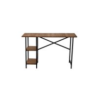 ΓΡΑΦΕΙΟ(PUNTO)ΜΕΤΑΛΛΙΚΟ ΜΕ ΕΠΙΦΑΝΕΙΑ ΜΕΛΑΜΙΝΗΣ 2ΡΑΦΙΑ ΧΡΩΜΑ ΜΑΥΡΟ-ΚΑΡΥΔΙ Μ.120*Π.60*Υ.75ΕΚ