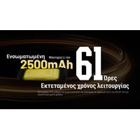 ΦΑΚΟΣ LED NITECORE EDC29HUI, 6500Lumens