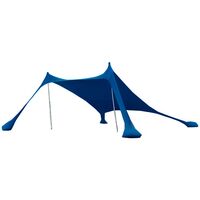 NEW CAMP Lycra Shelter 200x200 cm, Ελαστική Τέντα Παραλίας, NEW-175 /Sea Blue