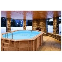 Πισίνα Ξύλινη Interline Bali 640x400x136