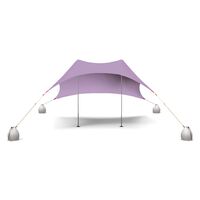 SALTY TRIBE Aeolians Beach Elastic Tent 200x200 cm, Τέντα Παραλίας με Προστασία UV, TRI-078 /Lilac