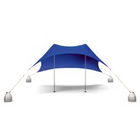 SALTY TRIBE Aeolians Beach Elastic Tent 200x200 cm, Τέντα Παραλίας με Προστασία UV, TRI-076 /Royal Blue