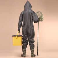 Αδιάβροχη φόρμα εργασίας με γαλότσα & κουκούλα - Νο.41 - 31854