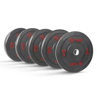 Δίσκος AMILA Black R Bumper Slim 50mm 25Kg 84835