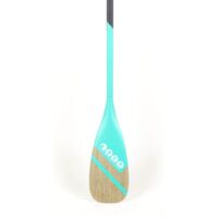 Κουπί SUP ρυθμιζόμενο 160-215cm Full Carbon με Bamboo λεπίδα – Silica SCK