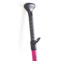 Κουπί SUP ρυθμιζόμενο 160-215cm Full Carbon με Bamboo λεπίδα – Ruby SCK