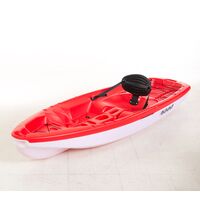 SCK Tipsy 254 μονοθέσιο καγιάκ με λευκή γάστρα | Κόκκινο-Άσπρο