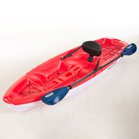 SCK Tipsy 254 μονοθέσιο καγιάκ με λευκή γάστρα | Κόκκινο-Άσπρο