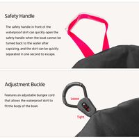 Κάλυμμα cockpit για sit-in καγιάκ ρυθμιζόμενο με πόρπη 94x49 cm - Seaflo