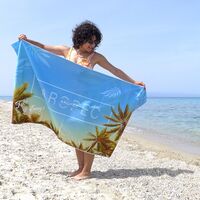 Πετσέτα από μικροΐνες Φοίνικες 80x160 - Aropec