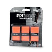 Ταινία Λαβής Ρακετών AMILA Overgrip Coral Red 3 Τεμ 45794