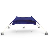 SALTY TRIBE Aeolians Beach Elastic Tent 300x250 cm, Τέντα Παραλίας με Προστασία UV, TRI-082 /Indigo