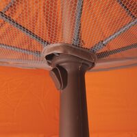 Ομπρέλα Παραλίας Αλουμινίου Escape 2m PE 180gsm UPF50+ Πορτοκαλί 12211