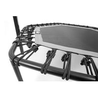 Εξάγωνο Τραμπολίνο με Λαβή Στήριξης Tuck Γκρι 70265