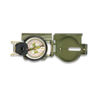 ΠΥΞΙΔΑ ALBAINOX, Oil filled military fiber compass. Green, 33172