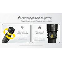 ΦΑΚΟΣ LED NITECORE EX7, 6000Lumens, 3xBeam Patterns