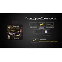 ΦΑΚΟΣ LED NITECORE HEADLAMP HA15 UHE, Lightweight, 400Lumens