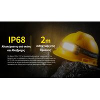 ΦΑΚΟΣ LED NITECORE HEADLAMP HC75 UHE, 3000 Lumens