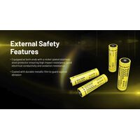 ΜΠΑΤΑΡΙΑ NITECORE 21700 / 5500mAh (τιμή τεμαχίου), NL2155HP