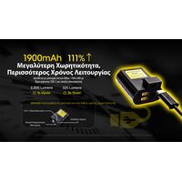 ΦΑΚΟΣ LED NITECORE NPL35, 2000lumens, 412meters