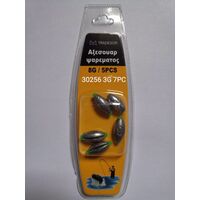 Βαρίδια αλιείας - 3gr - 7pcs - 930256