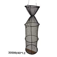 Πτυσσόμενο ψαροκάλαθο φύλαξης ψαριών - Δίχτυ - 40x80cm - 930598