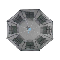 Πτυσσόμενη παγίδα ψαρέματος - Κιούρτος με 16 εισόδους - 831359