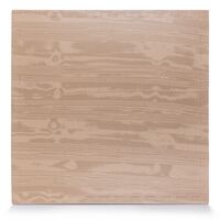 Δάπεδο Προστασίας Puzzle EVA 100x100x2,5 cm – Ξύλο / Μαύρο 36653