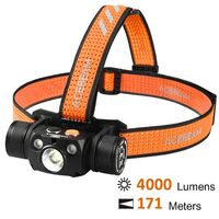 Φακός κεφαλής Acebeam H30 R+G 6500K +Battery