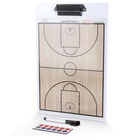 Ταμπλό Προπονητή Basket Διπλής Όψης Μαγνητικό 25,0x37,0 cm 41949
