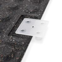 Επαγγελματικό Δάπεδο Γυμναστηρίου SBR|EPDM 100x100x2 cm 20% 94493