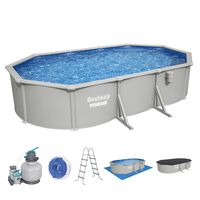 56369 HYDRIUM OVAL POOL SET 610X360X120CM