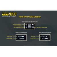 POWER BANK + CAMERA LIGHT 2in1 NITECORE SCL10