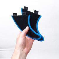 Πλαϊνά φινάκια σετ 2 τμχ - ανταλλακτικά για SUP/surf - SCK