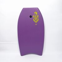 Bodyboard 33'' με leash καρπού μωβ