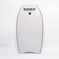 Bodyboard 33'' με leash καρπού μωβ