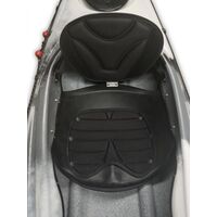 Hug θαλάσσιο διθέσιο sit-in καγιάκ SCK άσπρο-γκρι-μαύρο