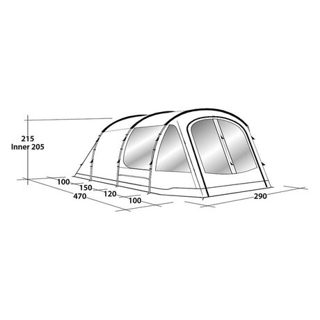 Σκηνή 4 Ατόμων Outwell Nevada 4P