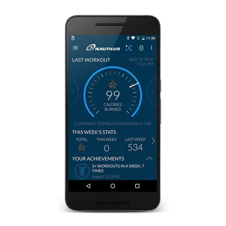 Όρθιο Ποδήλατο Γυμναστικής Nautilus U626