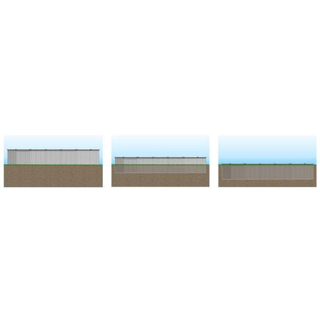 Πισίνα Στρογγυλή Μεταλλική Interline Century 360x132