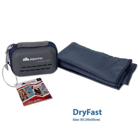 Πετσέτα Microfiber Dryfast XS Grey Alpinpro